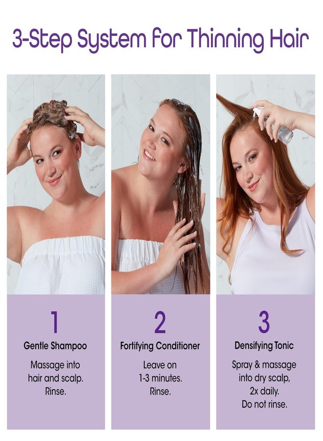 NUTRI-OX Gentle Shampoo Chemically-Treated for Colored Thinning Hair | Thicker, Fuller-Looking Hair | Clinically & Dermatologically Tested | Peppermint | Color-Safe, 15.2 Fl Oz - Image 4